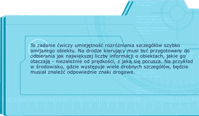 opis do ćwiczenia szybkość i postrzeganie